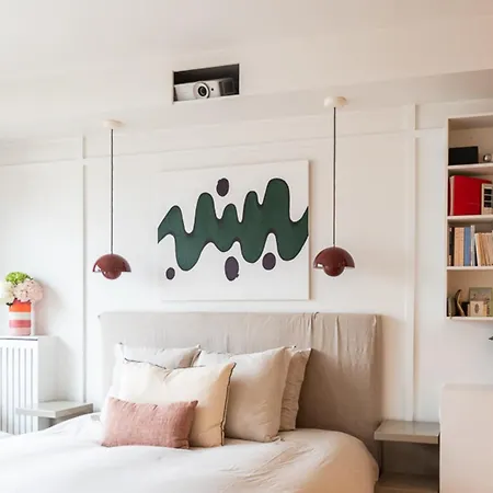 Cocoon With Eiffel Tower View شقة باريس