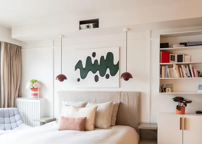 Cocoon With Eiffel Tower View Appartement Parijs